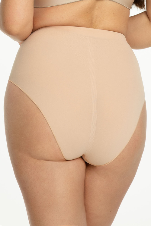 Figi modelujące Julimex 471 Seamless Panty Maxi beżowy