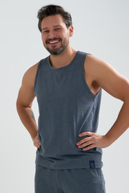 Moraj koszulka bez rękawów Regular Fit navy