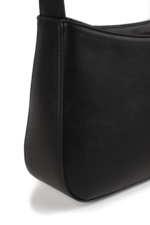 Vivisence T0020 torebka na ramię z zamkiem black