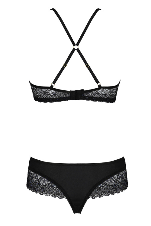 Komplet biustonosz + stringi Casmir Kitasana bikini black 