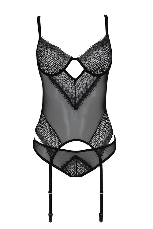 Gorset sexy Casmir Denerys corset black 