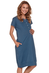 Koszula Doctor Nap TCB.4348 deep blue