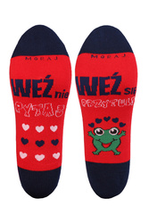 Skarpety za kostkę Moraj CSL200-904 red