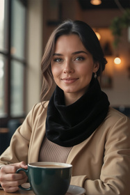 Komin Vivisence 7109 czarny