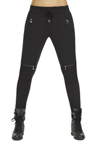 Bas Bleu Izzy Spodnie rurki, black