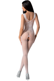 Body bodystocking Passion BS098 white