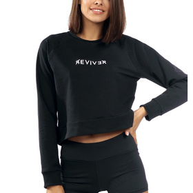 Reviver F5526 Bluza nierozpinana, czarny