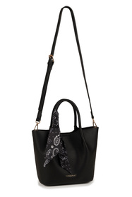 Vivisence T0019 torebka na ramię z zapięciem na magnes black