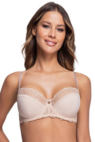 Biustonosz półusztywniany Ava 1030 Novato Maxi beż