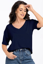 Koszulka klasyczna Babell Patty granat