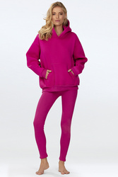 Komplet legginsy + bluza Dkaren Oseye-Kpl fuksja