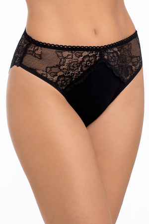 Babell BBL 173 Majtki wysokie figi, czarny