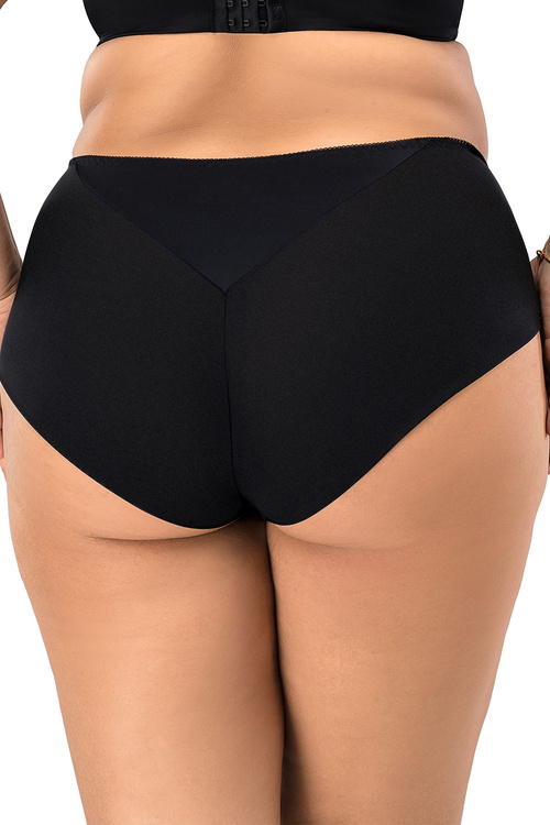 Nessa Candy N02 figi wysokie z koronką czarny