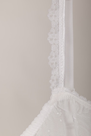 Lupo 1435-K Nocna koszulka, biały