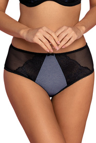 Vena VF-438 Majtki figi, czarny-jeans