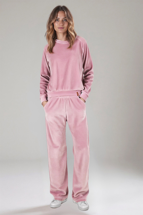 Komplet bluza+spodnie Vivisence 9206kmpl pudrowy róż