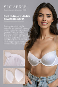 Biustonosz specjalistyczny Vivisence 1086 biały