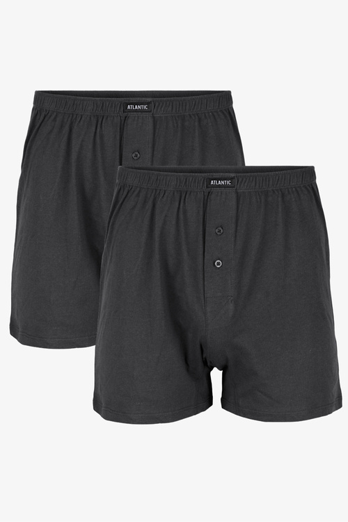Atlantic 2BMB-003 bokserki męskie 2-pack luźny krój biały