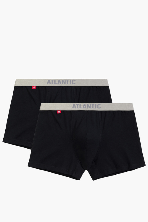 Atlantic 2BMH-012 bokserki 2-pack modal i bawełna pima biały
