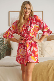 Szlafrok Doctor Nap SWW.5323 capri flowers 