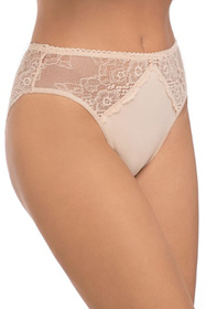 Babell BBL 173 Majtki wysokie figi, beżowy