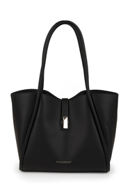 Vivisence T0021 torebka na ramię z klapką na magnes black
