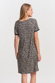 Moraj PDK2700-008 koszula nocna z wiskozy, krótki rękaw patt 1-cętki