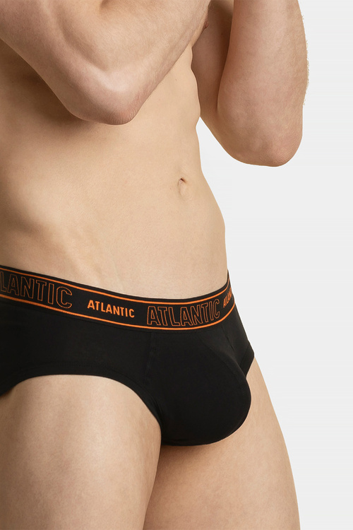 Majtki slipy Atlantic MP-1569/02 Magic Pocket czarny