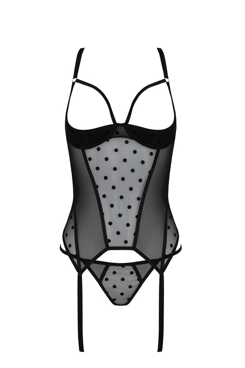 Gorset sexy Passion Marina corset black