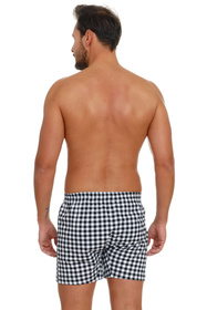 Bokserki Doctor Nap BOX.5165 black/white