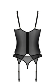 Gorset sexy Casmir Denerys corset black 