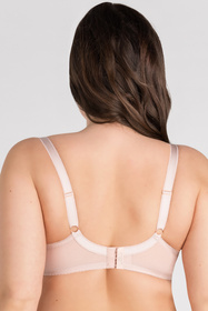 Biustonosz miękki Gorsenia K831 Flower Bomb beżowy 