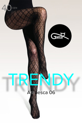 Rajstopy Gatta Arabesca 06 40 DEN nero