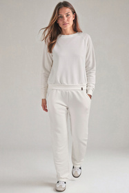 Komplet bluza+spodnie Vivisence 9205kmpl biały