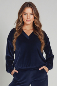 Bluza nierozpinana Vivisence 9002 granatowy 