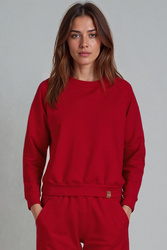 Bluza nierozpinana Vivisence 9004 czerwony