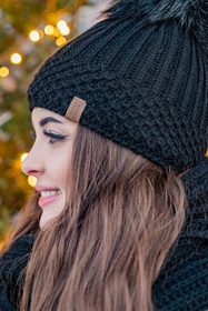 Vivisence 7016 Nakrycie głowy czapka, czarny