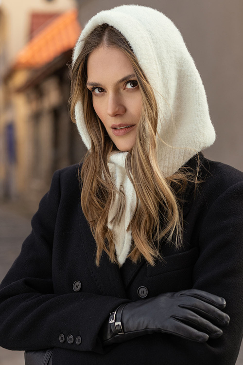 Kaptur balaclava Vivisence 7097 ecru