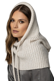 Kaptur balaclava Vivisence 70102 beżowy