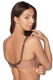 Biustonosz półusztywniany Gaia 1107 Elena mokka