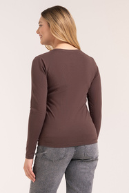 Bluzka klasyczna Moraj BD900-420-L brown