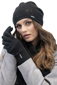 Vivisence 7011 Nakrycie głowy czapka, czarny