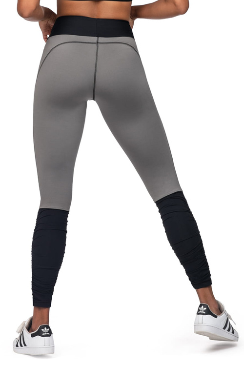 Legginsy fitness Reviver L9040/0 szary