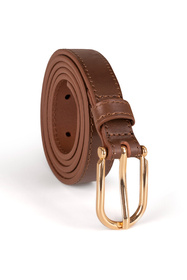 Pasek skórzany Vivisence P0007 brown