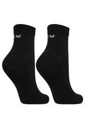 Moraj CSL200-910 skarpetki za kostkę bawełniane czarny