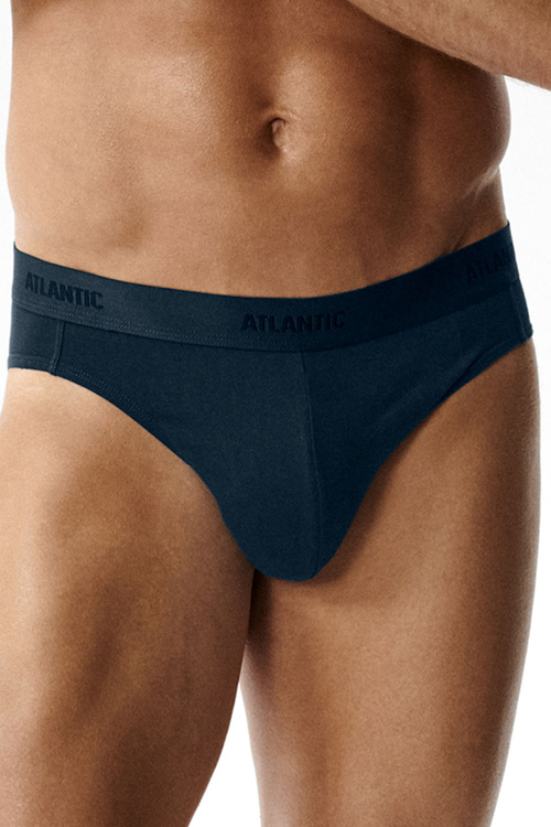 Atlantic 3MP-0944 slipy sportowe 3-pack, brąz/indygo/khaki