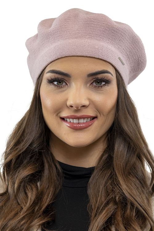 Vivisence 7005 Nakrycie głowy beret, różowy