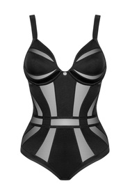 Body sexy Obsessive Chic Amoria teddy czarny