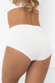 Wysokie figi Italian Fashion Libra maxi biały