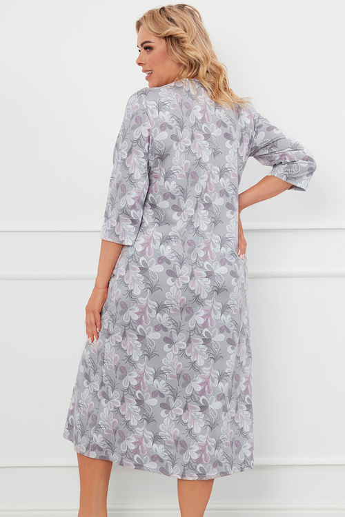 Koszula Italian Fashion Ardila r.3/4 druk/szary